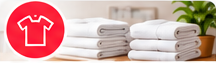 Collecte et livraison du linge repassé